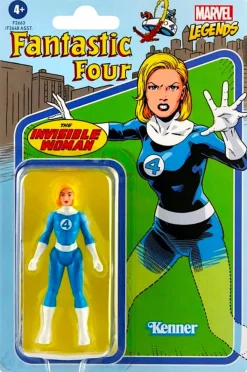 Fantastic Four - The Invisible Woman Marvel Legends Retro Kenner 3.75” Action Figure