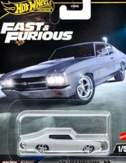 Fast & Furious - 1970 Chevelle SS Hot Wheels Premium Real Riders 1/64th Scale Die-Cast Vehicle Replica