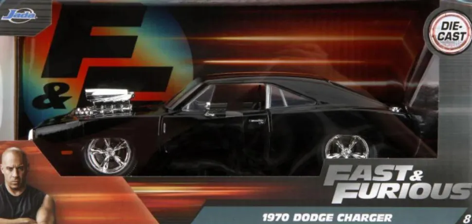 Fast & Furious - 1970 Dodge Charger 1/24th Scale Die-Cast Vehicle Replica