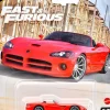 Fast & Furious - 2003 Dodge Viper SRT-10 Hot Wheels Premium Real Riders 1/64th Scale Die-Cast Vehicle Replica