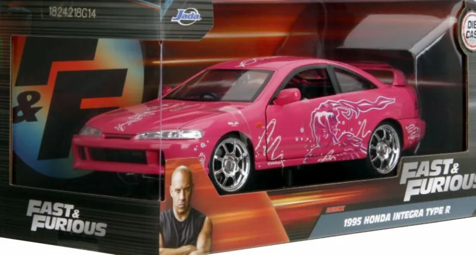 Fast & Furious - 1995 Honda Integra Type R (Japan Spec) 1/24th Scale Die-Cast Vehicle Replica