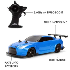 Fast & Furious - 2009 Nissan GT-R (R35) Ben Sopra 1/24th Elite R/C Remote Control Vehicle Replica