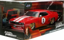 Fast & Furious - Big Red 1969 Chevrolet Camaro 1/24th Scale Die-Cast Vehicle Replica