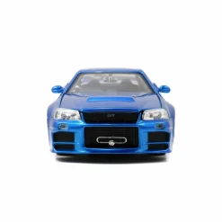 Fast & Furious - Brian’s 2002 Nissan Skyline GT-R R34 Metals 1/24th Scale Die-Cast Vehicle Replica