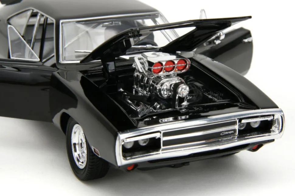 Fast & Furious - Dom's 1970 Dodge Charger R/T TrueSpec 1/24th Scale Die-Cast Vehicle Replica