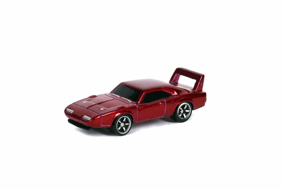 Fast & Furious - Dom's Charger (Daytona), Brian's Toyota Supra and Brian's Ford Escort Nano Hollywood Rides 1.5" Die-Cast Vehicle Replica 3-Pack