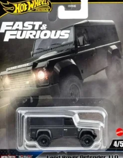 Fast & Furious - Land Rover Defender 110 Hot Wheels Premium Real Riders 1/64th Scale Die-Cast Vehicle Replica