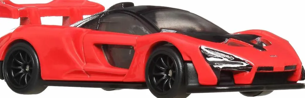 Fast & Furious - McLaren Senna Hot Wheels Premium Real Riders 1/64th Scale Die-Cast Vehicle Replica