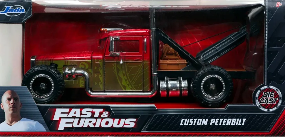 Fast & Furious Presents: Hobbs & Shaw - Custom Peterbilt 1/24th Scale Die-Cast Vehicle Replica