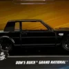 Fast and Furious - Dom's 1987 Buick Grand National 1/32 Scale Die-Cast Vehicle Replica