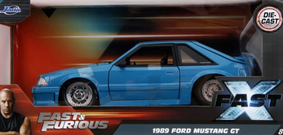 Fast X - 1989 Ford Mustang GT 1/24th Scale Die-Cast Vehicle Replica
