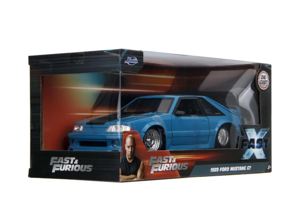 Fast X - 1989 Ford Mustang GT 1/24th Scale Die-Cast Vehicle Replica