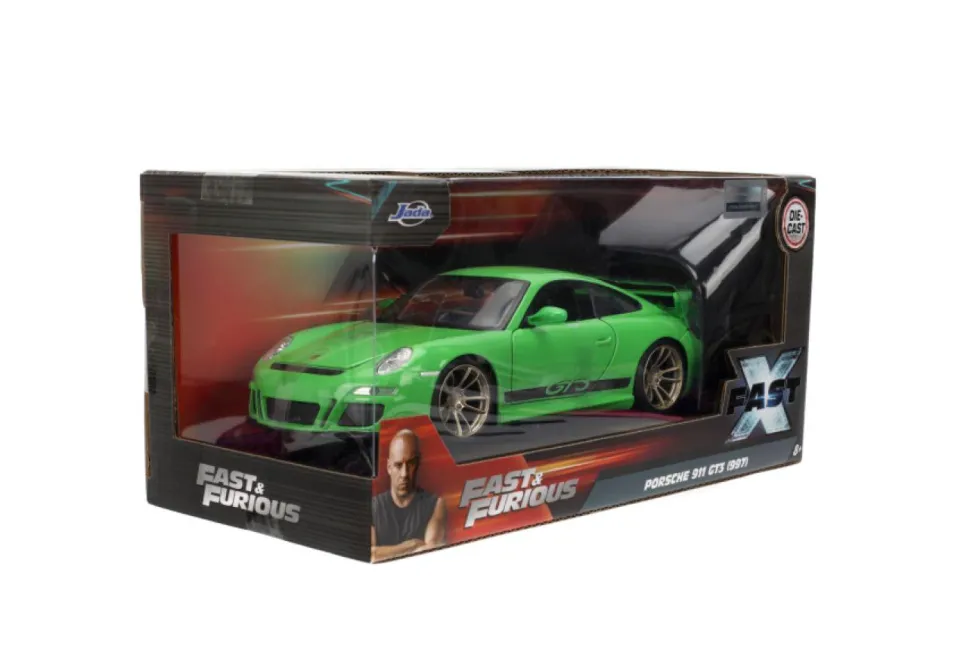 Fast X - Porsche 911 GT3 RS (997) 1/24th Scale Die-Cast Vehicle Replica