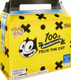 Felix the Cat - Felix the Cat Silver Metallic Pop! Vinyl Figure & T-Shirt Box Set
