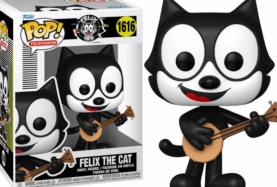 Felix the Cat: 105th Anniversary - Felix the Cat with Banjo Pop! Vinyl Figure