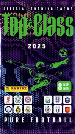 FIFA Football (Soccer) - 2025 Panini Top Class Soccer Trading Cards Pack (8 Cards)