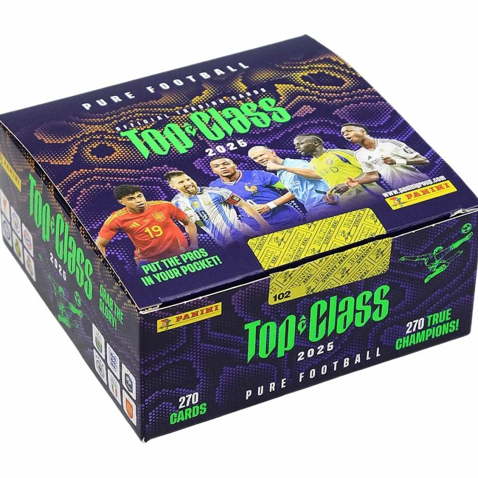 FIFA Football (Soccer) - 2025 Panini Top Class Soccer Trading Cards Box (Display of 24)