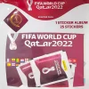 FIFA World Cup (Soccer) - 2022 FIFA World Cup Qatar Soccer Sticker Collection Starter Pack (Album + 5 Packs)