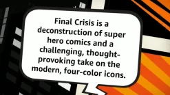Final Crisis by Grant Morrison Trade Paperback Book