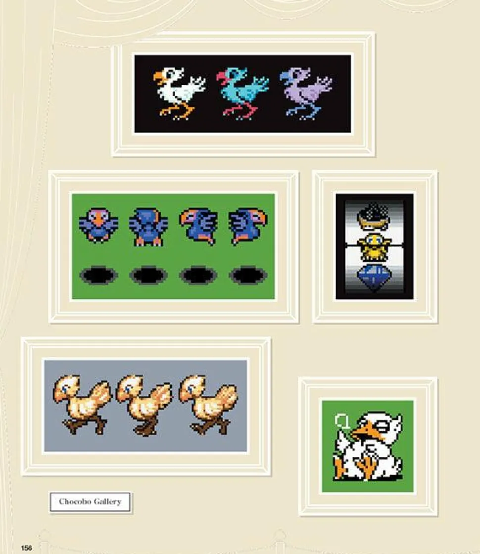 Final Fantasy - FF Dot: The Pixel Art of Final Fantasy Hardcover Book