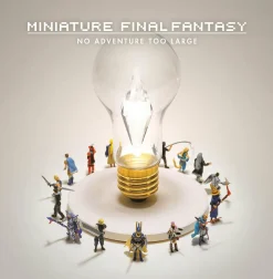 Final Fantasy - Miniature Final Fantasy: No Adventure Too Large Hardcover Book