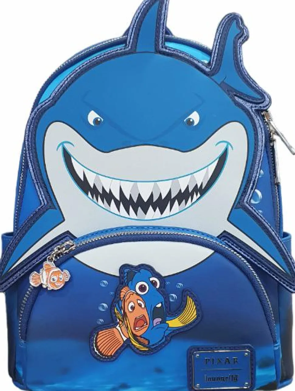 Finding Nemo - Bruce Cosplay 11" Faux Leather Mini Backpack