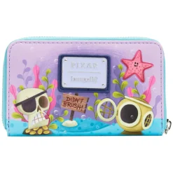 Finding Nemo - Fish Tank 4” Faux Leather Zip-Around Wallet