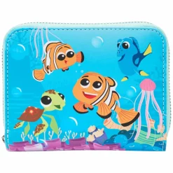 Finding Nemo - 20th Anniversary Glow in the Dark 4” Faux Leather Zip-Around Wallet
