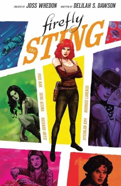 Firefly - The Sting by Delilah S. Dawson Hardcover Book