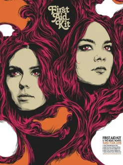 First Aid Kit - Ruins Tour 2018 Art Print by Ken Taylor (LE 295)