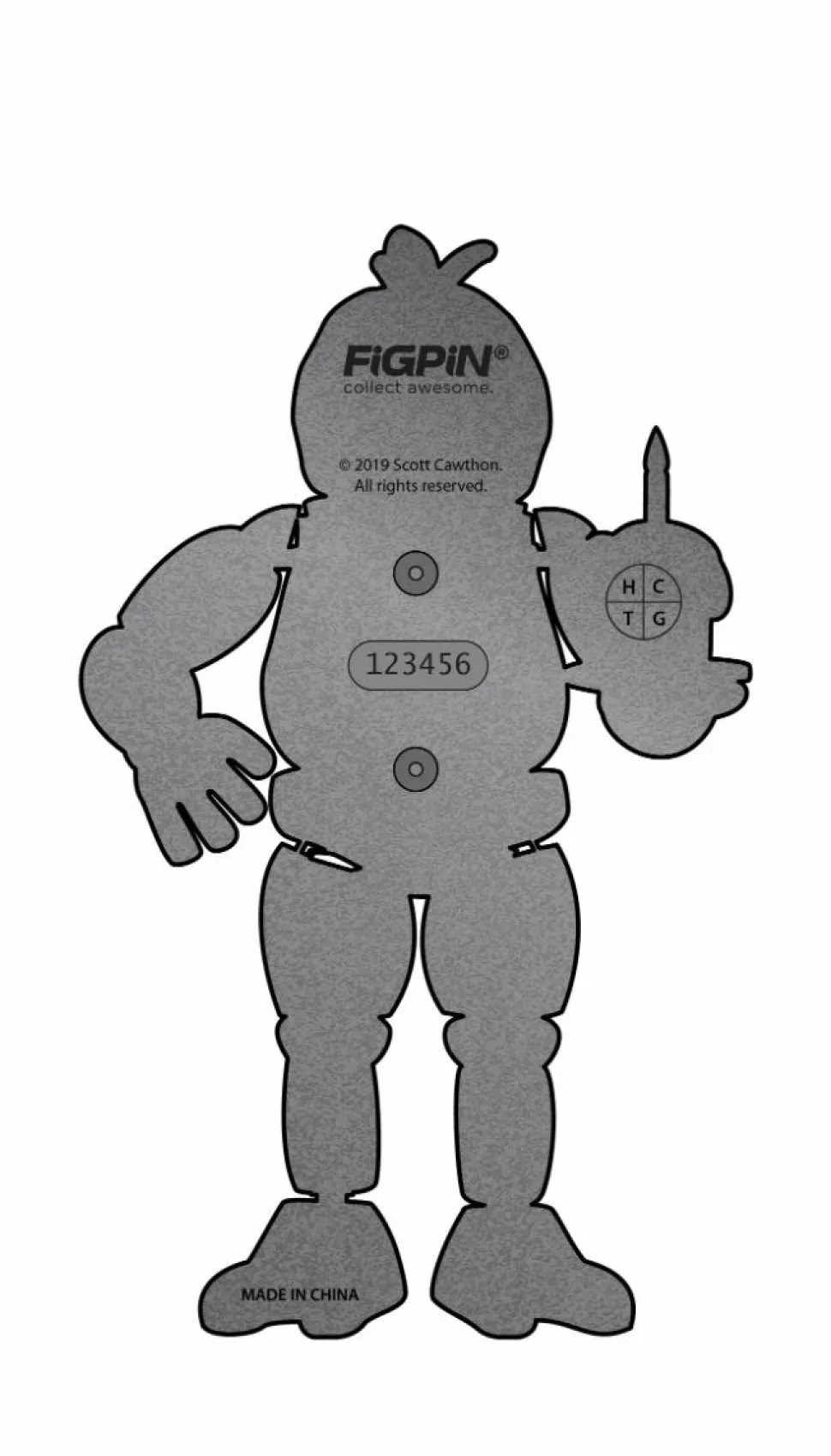 Five Nights at Freddy's - Chica FiGPiN Enamel Pin