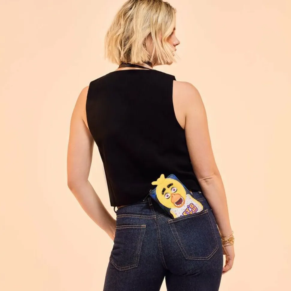 Five Nights at Freddy's - Chica Plush Cosplay 4" Faux Leather Zip-Around Wallet