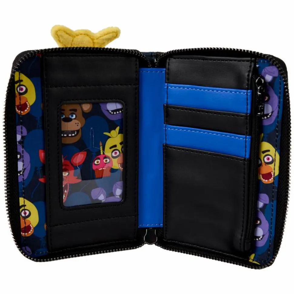 Five Nights at Freddy's - Chica Plush Cosplay 4" Faux Leather Zip-Around Wallet