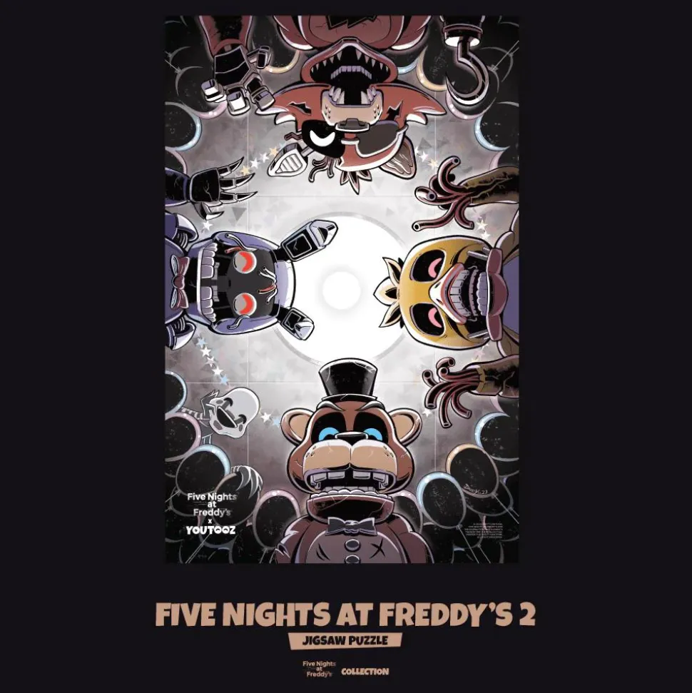 Five Nights at Freddy's - Five Nights at Freddy's 2 1000 Piece Jigsaw Puzzle