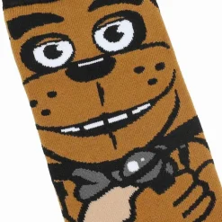 Five Nights at Freddy's - Freddy Fazbear Animigos 360 Character Men's Crew Socks (One Pair)
