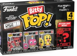 Five Nights at Freddy's - Foxy, Cupcake, Chica & Mystery Bitty Pop! Vinyl Figure 4-Pack