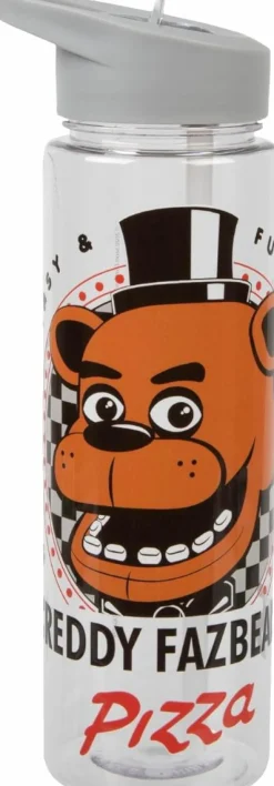 Five Nights At Freddy's - Freddy Fazbear 24oz. Water Bottle with Straw