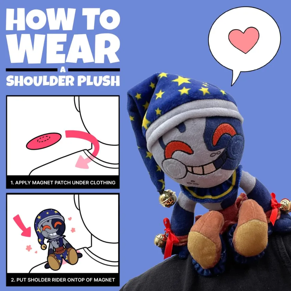 Five Nights at Freddy's - Moon Shoulder Rider 6" Plush