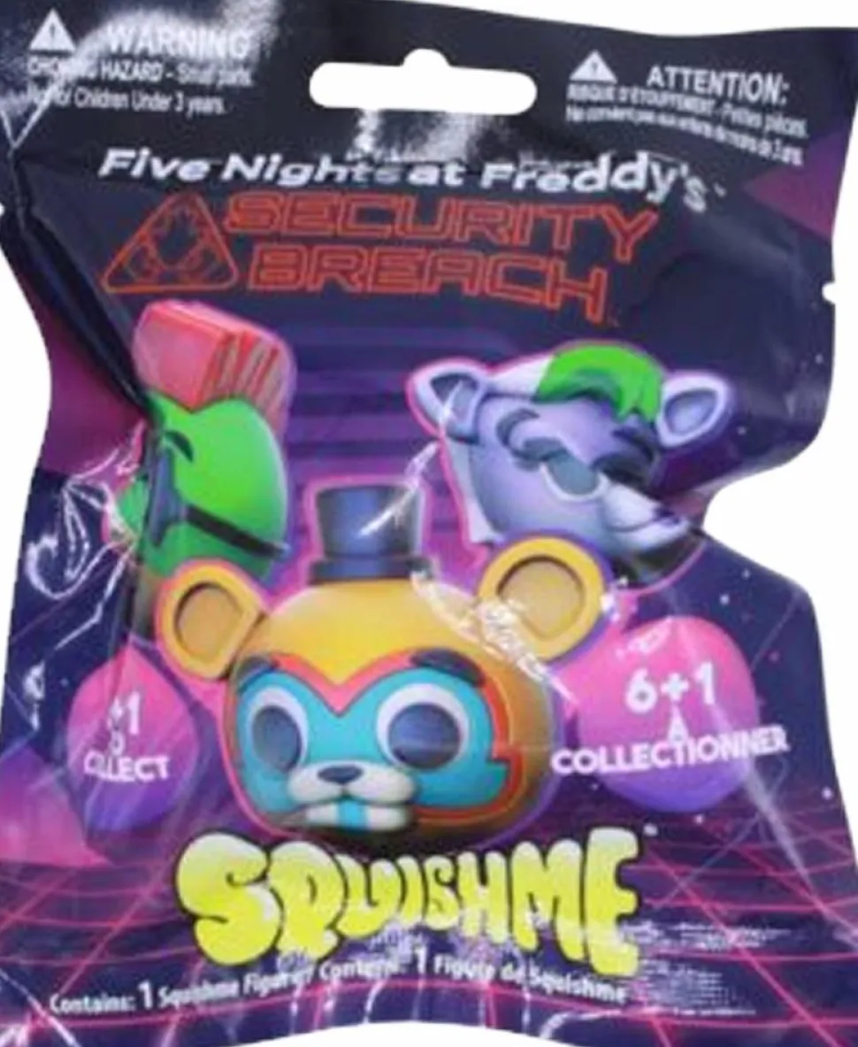 Five Nights at Freddy's - SquishMe Series 02 Security Breach Blind Bag Foam Figure (Display of 16)