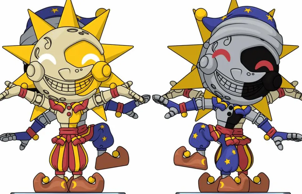 Five Nights at Freddy's - Sun & Moon 5" Vinyl Figure