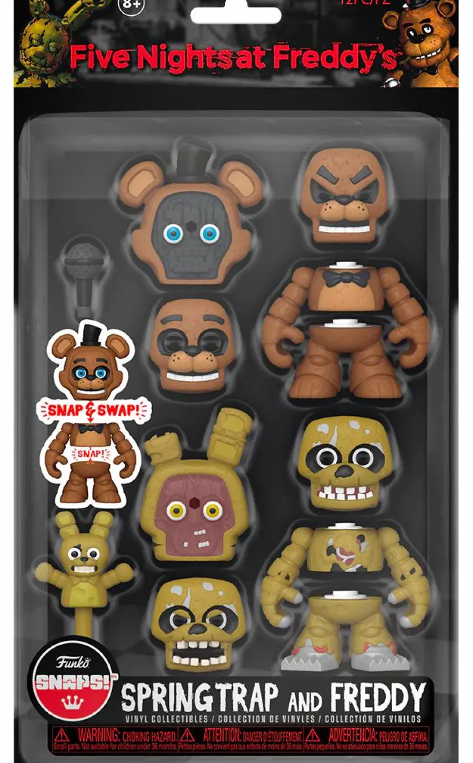 Five Nights at Freddy’s - Springtrap & Freddy SNAPS! Vinyl Figure 2-Pack