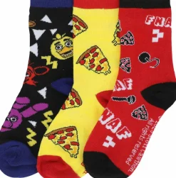 Five Nights at Freddy's - Version 2 Youth Crew Sock 3-Pack