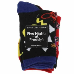 Five Nights at Freddy's - Version 2 Youth Crew Sock 3-Pack
