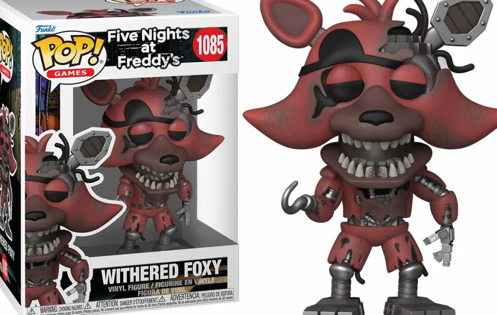 Five Nights at Freddy's - Withered Foxy Pop! Vinyl Figure