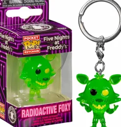 Five Nights at Freddy’s AR: Special Delivery - Radioactive Foxy Pocket Pop! Vinyl Keychain