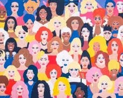 Fizz Creations - Drag Queen 2-1 Double Sided 500 Piece Jigsaw Puzzle