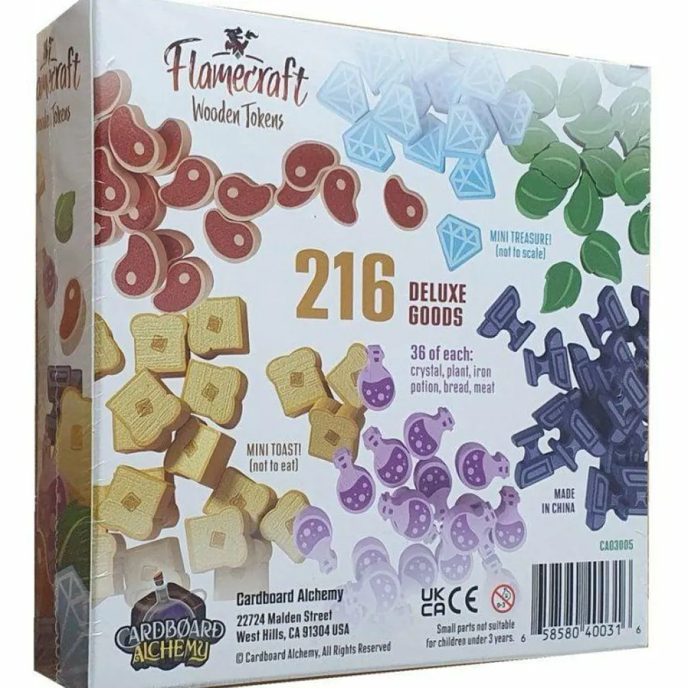 Flamecraft - Board Game Wooden Tokens