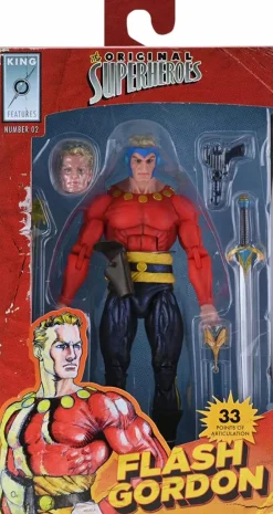 Flash Gordon - Flash Gordon King Features The Original Superheroes 7" Scale Action Figure