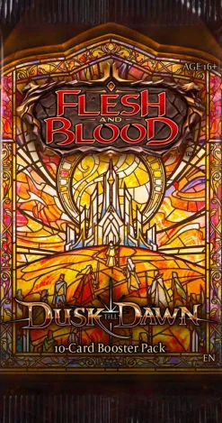 Flesh and Blood - Trading Card Game Dusk till Dawn Booster Pack (10 Cards)