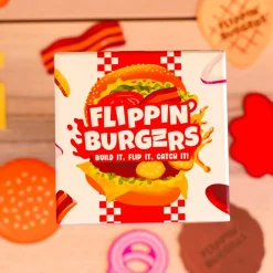 Flippin' Burgers - Build it, Flip it, Catch it Card Game